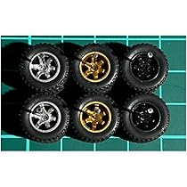 Amazon | 1/64 カスタム ホイール 3台分 SUV用 オフロード